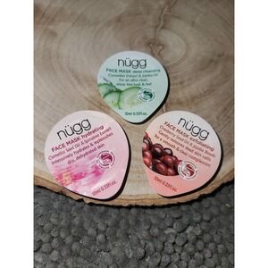 (3 Pack) NUGG Deep Cleansing Hydrating Exfoliating Face Masks, 0.33 FZ